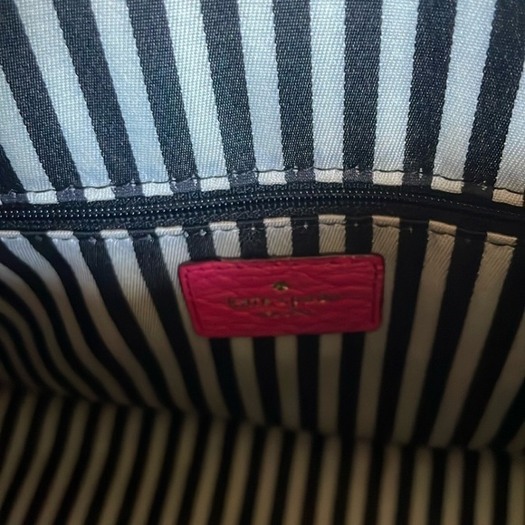 Kate Spade Bright Pink Top Handle Leather Satchel - Picture 9 of 11